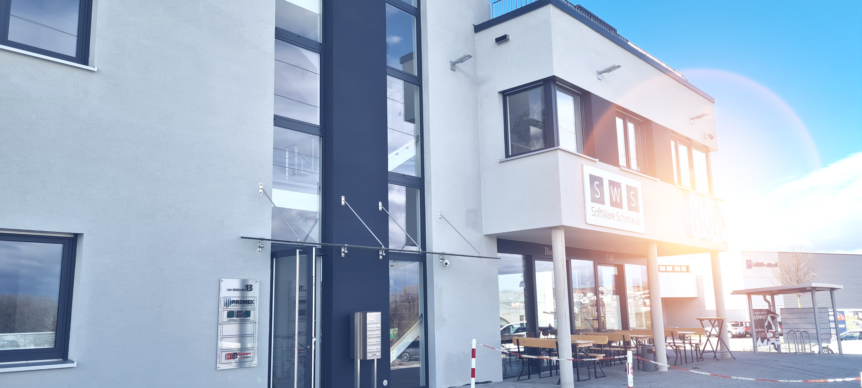 Firmengebäude der SWS Software Schmiede in Remchingen